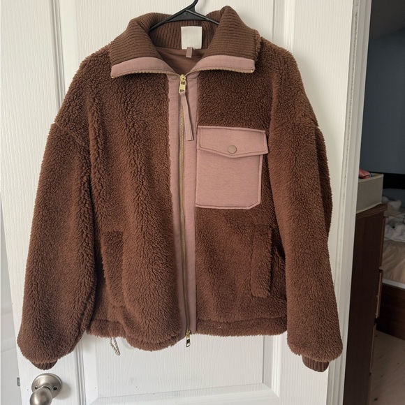 NWT Varley Lowell Sherpa Jacket - Picture 2 of 5